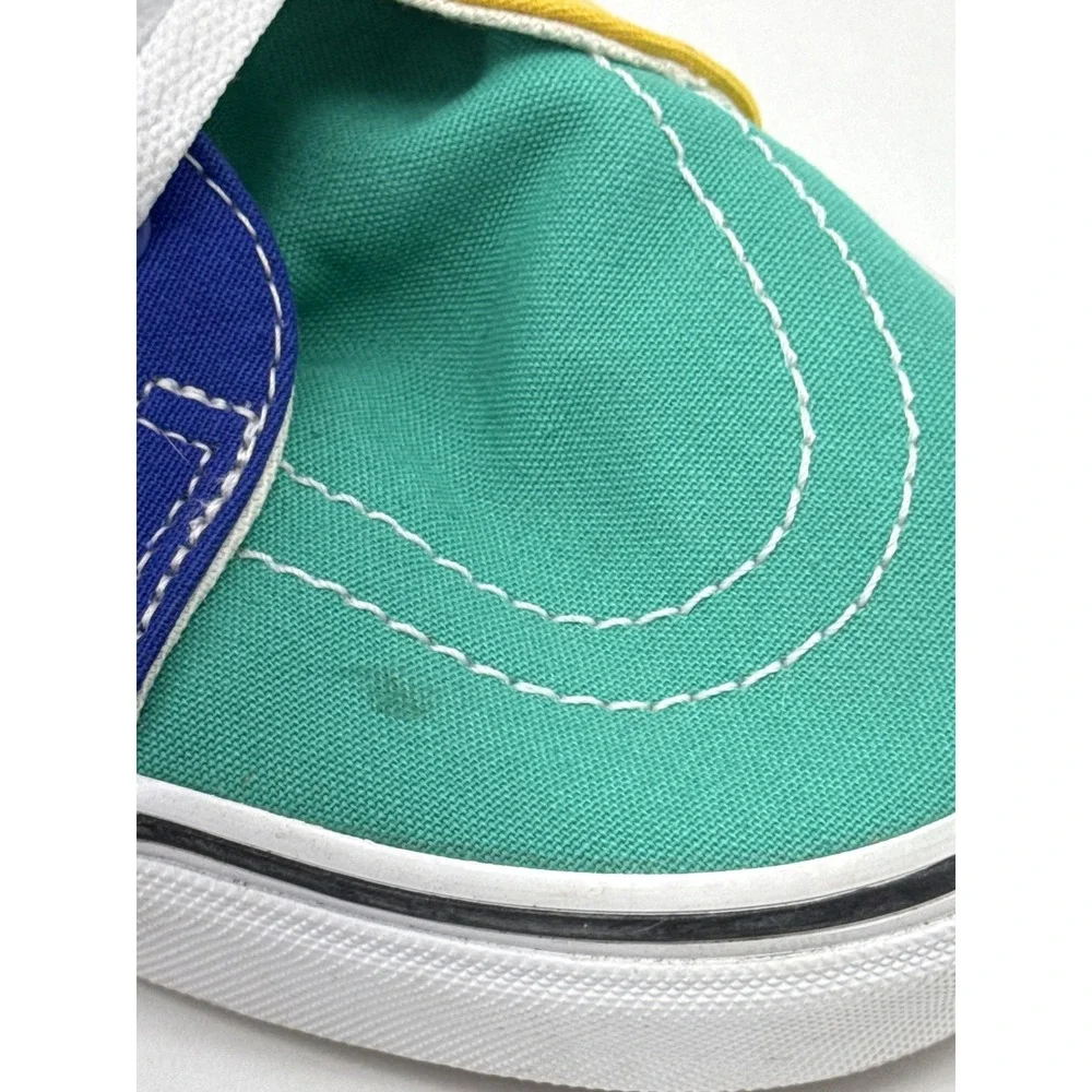Vans Sesame Street High Tops Oscar Big Bird Cookie Monster AOP Sneakers 12.0
